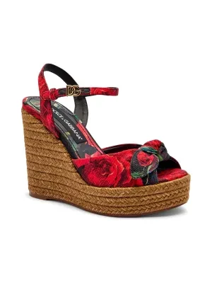 Zdjęcie produktu Dolce & Gabbana Koturny Lolita 90 | z dodatkiem skóry
