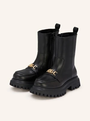 Dolce & Gabbana Kozaki schwarz