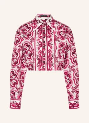 Dolce & Gabbana Krótka Koszula pink