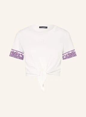 Dolce & Gabbana Krótka Koszulka lila
