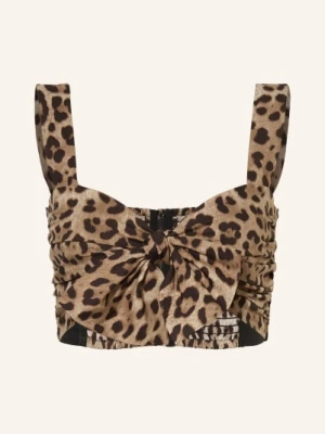 Dolce & Gabbana Krótki Top braun