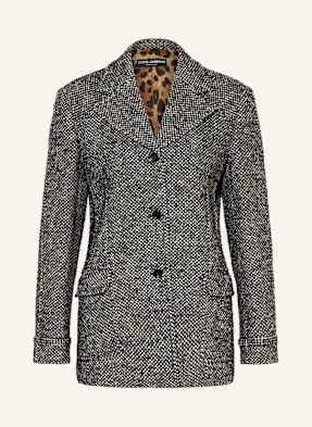 Dolce & Gabbana Kurtka Bouclé grau