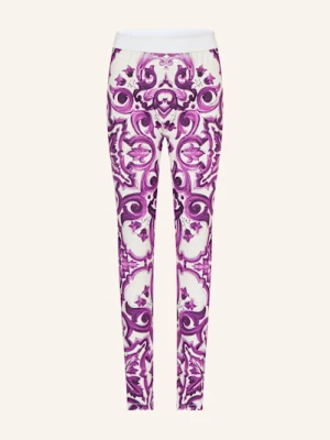 Dolce & Gabbana Legginsy lila