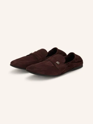 Dolce & Gabbana Loafersy braun CIEMNOBRĄZOWY