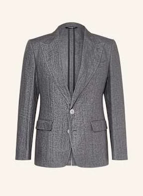 Dolce & Gabbana Marynarka Garniturowa Extra Slim Fit Z Lnu grau