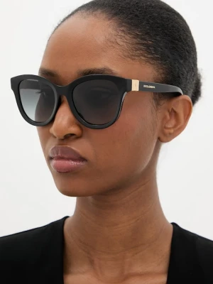 Dolce & Gabbana okulary przeciwsłoneczne damskie czarny