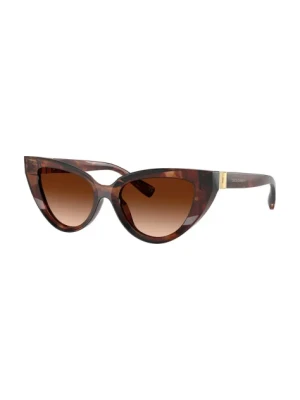 Dolce & Gabbana okulary przeciwsłoneczne damskie kolor brązowy 0DG4497