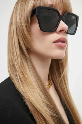 Dolce & Gabbana okulary przeciwsłoneczne damskie kolor czarny 0DG4438