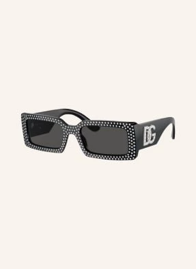 Dolce & Gabbana Okulary Przeciwsłoneczne dg4447b Z Ozdobnymi Kamykami schwarz