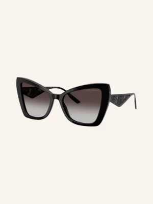 Dolce & Gabbana Okulary Przeciwsłoneczne dg4489 schwarz CZARNO-SZARY PRZEJŚCIE