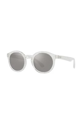 Dolce & Gabbana okulary przeciwsłoneczne dziecięce kolor biały 0DX6002