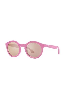 Dolce & Gabbana okulary przeciwsłoneczne dziecięce kolor różowy 0DX6002