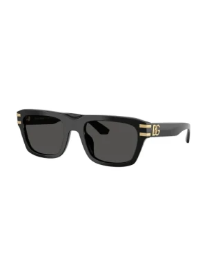 Dolce & Gabbana okulary przeciwsłoneczne męskie kolor czarny 0DG4496