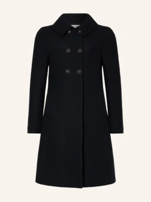 Dolce & Gabbana Płaszcz Wełniany schwarz