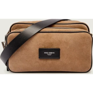 Dolce & Gabbana Saszetka nerka | zamsz