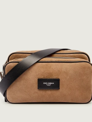 Dolce & Gabbana Saszetka nerka | zamsz