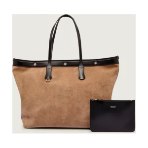 Dolce & Gabbana Shopperka + saszetka Atene | zamsz