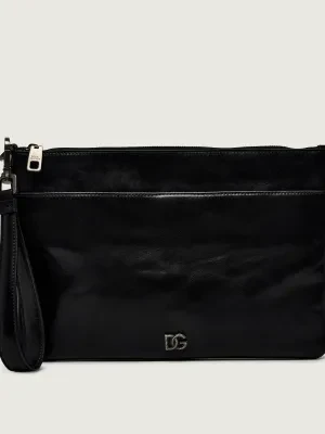 Dolce & Gabbana Skórzana saszetka
