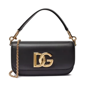 Dolce & Gabbana Skórzana torebka na ramię