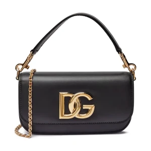 Dolce & Gabbana Skórzana torebka na ramię