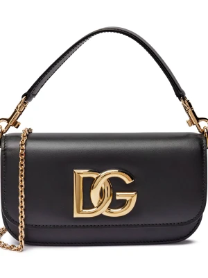 Dolce & Gabbana Skórzana torebka na ramię
