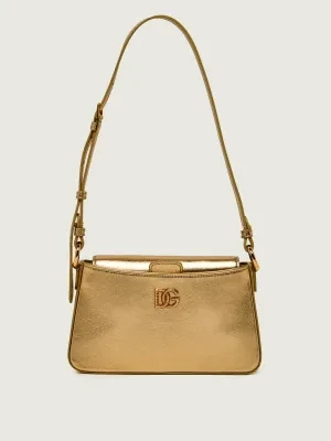 Dolce & Gabbana Skórzana torebka na ramię TORCHON