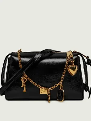 Dolce & Gabbana Skórzana torebka na ramię Vittoria