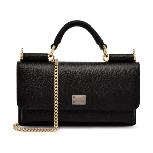 Dolce & Gabbana Skórzana torebka na telefon