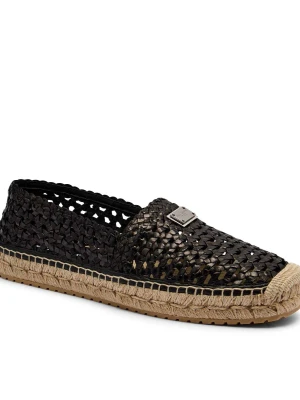 Dolce & Gabbana Skórzane espadryle