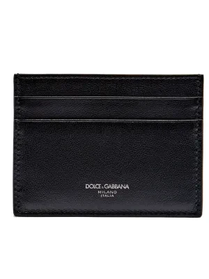 Dolce & Gabbana Skórzane etui na karty