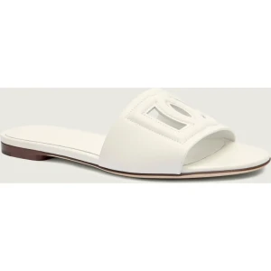 Dolce & Gabbana Skórzane klapki