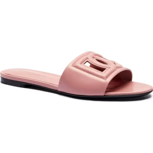 Dolce & Gabbana Skórzane klapki