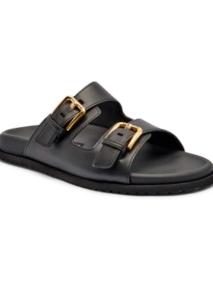 Dolce & Gabbana Skórzane klapki