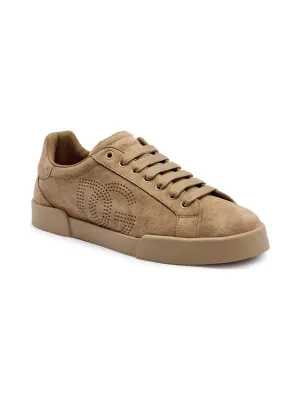 Dolce & Gabbana Skórzane sneakersy