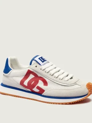 Dolce & Gabbana Skórzane sneakersy