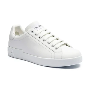 Dolce & Gabbana Skórzane sneakersy