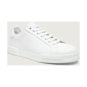 Dolce & Gabbana Skórzane sneakersy