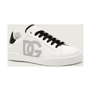 Dolce & Gabbana Skórzane sneakersy