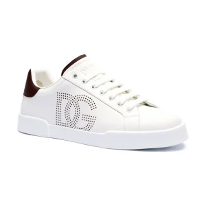 Dolce & Gabbana Skórzane sneakersy