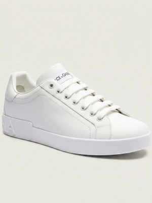 Dolce & Gabbana Skórzane sneakersy
