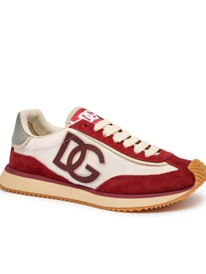 Dolce & Gabbana Skórzane sneakersy Cushion