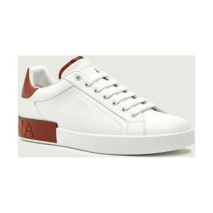 Dolce & Gabbana Skórzane sneakersy Portofino