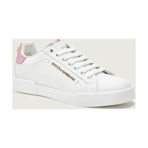 Dolce & Gabbana Skórzane sneakersy Portofino