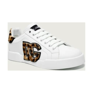 Dolce & Gabbana Skórzane sneakersy Portofino