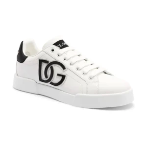 Dolce & Gabbana Skórzane sneakersy Portofino