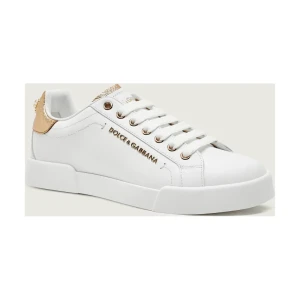 Dolce & Gabbana Skórzane sneakersy Portofino