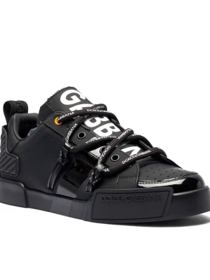 Dolce & Gabbana Skórzane sneakersy PORTOFINO