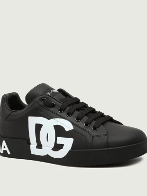 Dolce & Gabbana Skórzane trampki