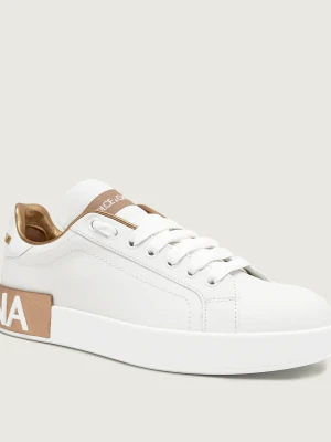 Dolce & Gabbana Skórzane trampki