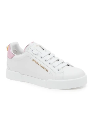 Dolce & Gabbana Skórzane trampki